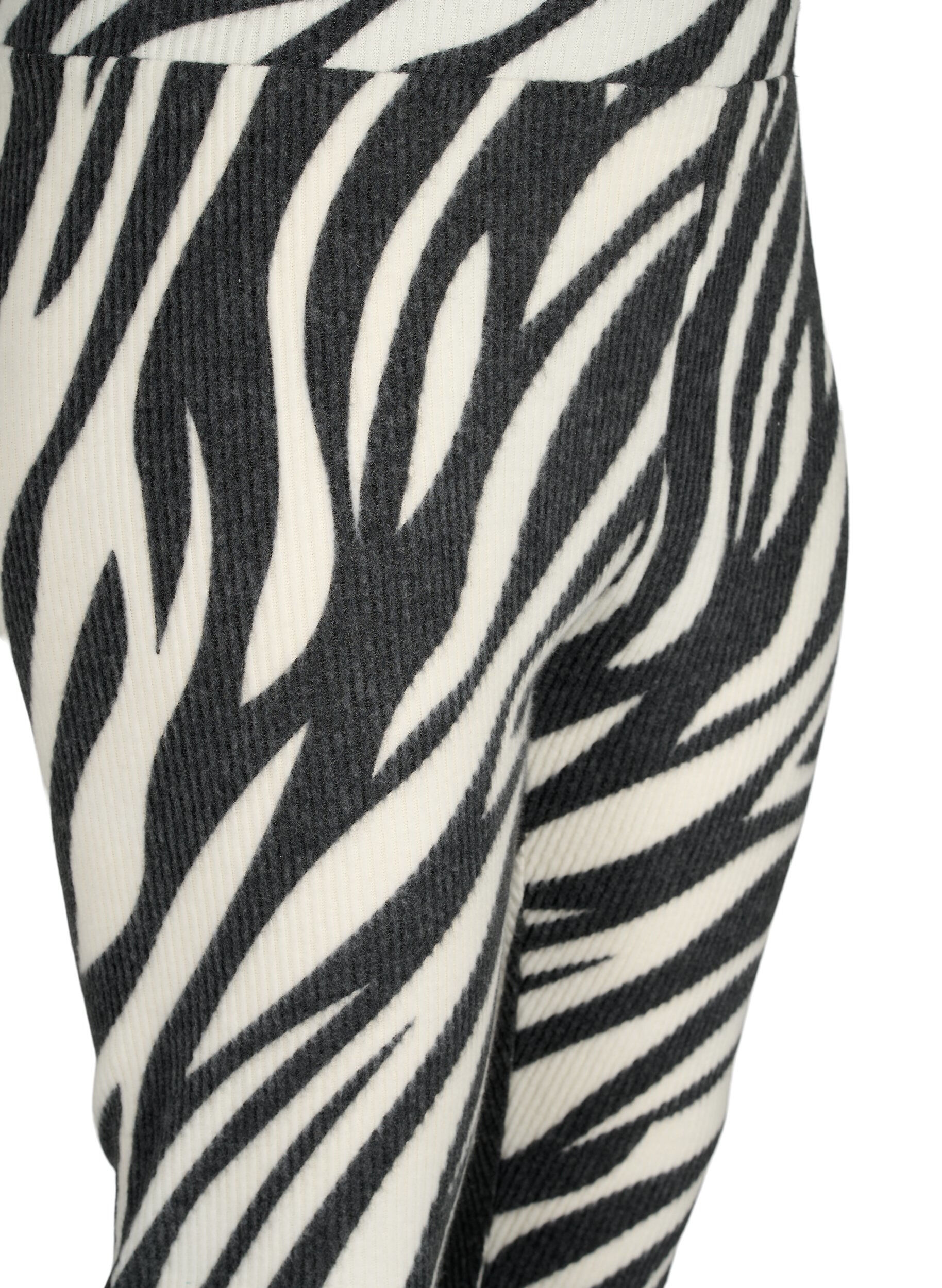 ZizziLeggings met zebraprint, White Zebra, Packshot image number 2