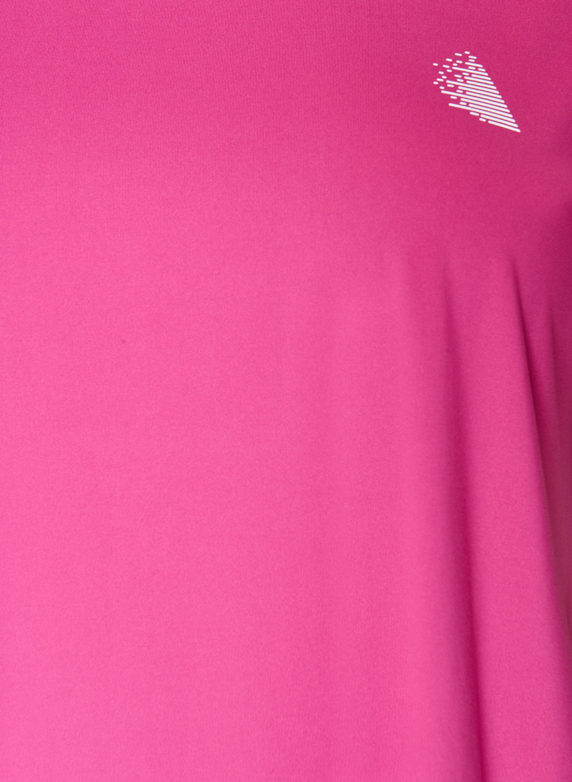ZizziEffen gekleurd trainingsshirt, Roze, Packshot image number 2