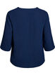 Blouse met 3/4 mouwen, Blauw, Packshot image number 1