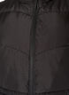 Puffer gilet met verstelbare taille, Zwart, Packshot image number 2