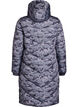 Doudoune longue camouflage, Gris anthracite, Packshot image number 1