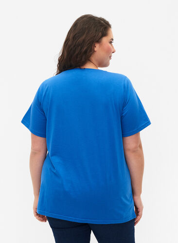 FLASH - T-shirt avec motif, Strong Blue, Model image number 1