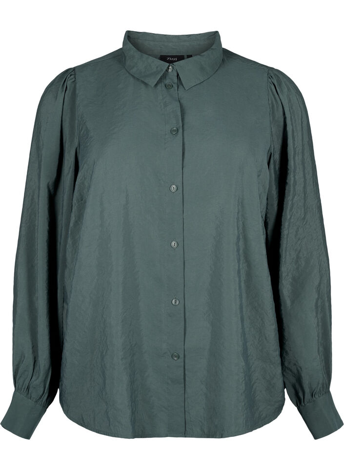 Chemise à manches longues en Modal TENCEL™, Dark Forest, Packshot image number 0