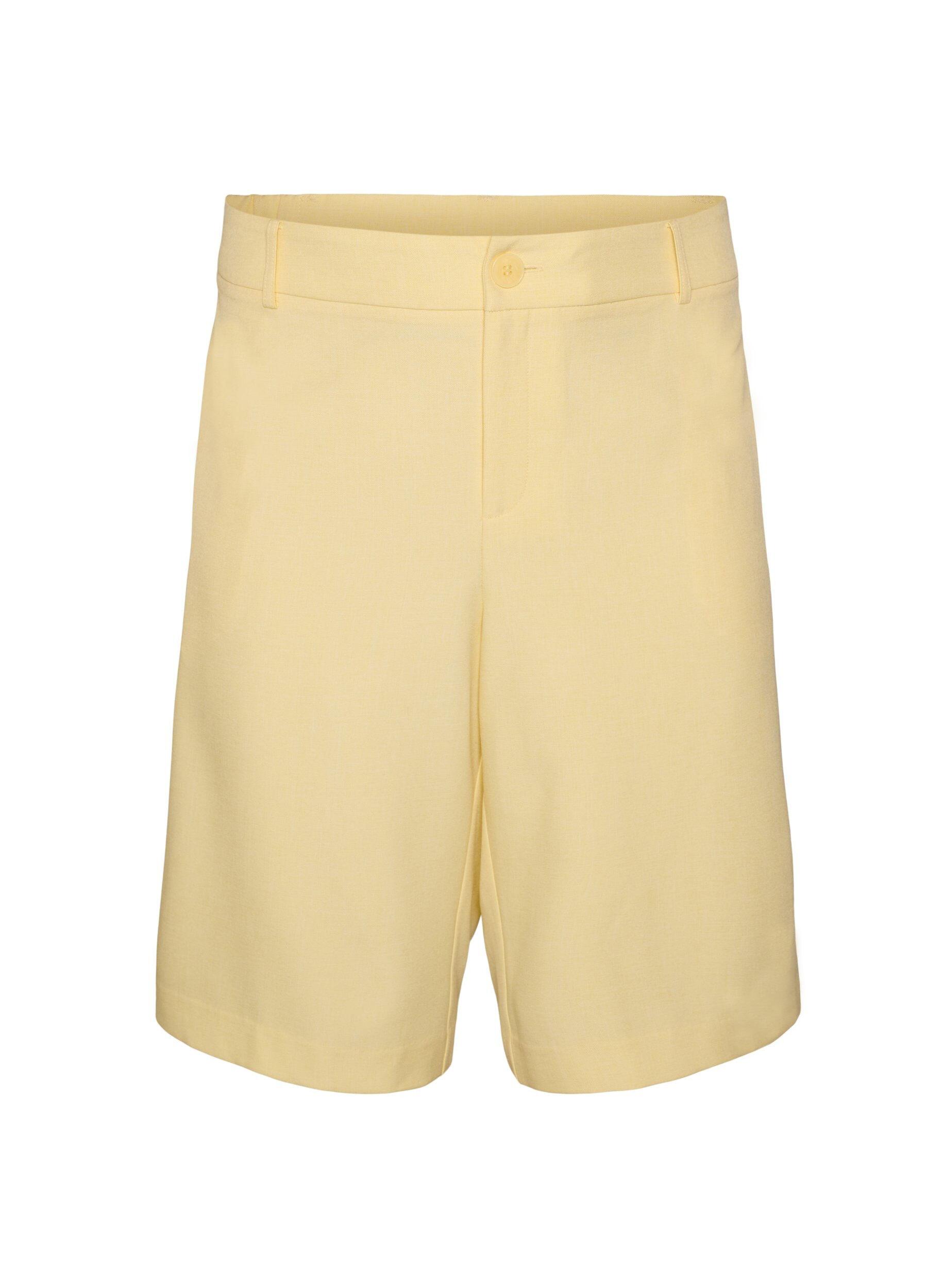 Losse Bermuda-shorts met hoge taille