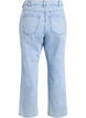 Gestreepte jeans met een rechte pasvorm, Blauw, Packshot image number 1