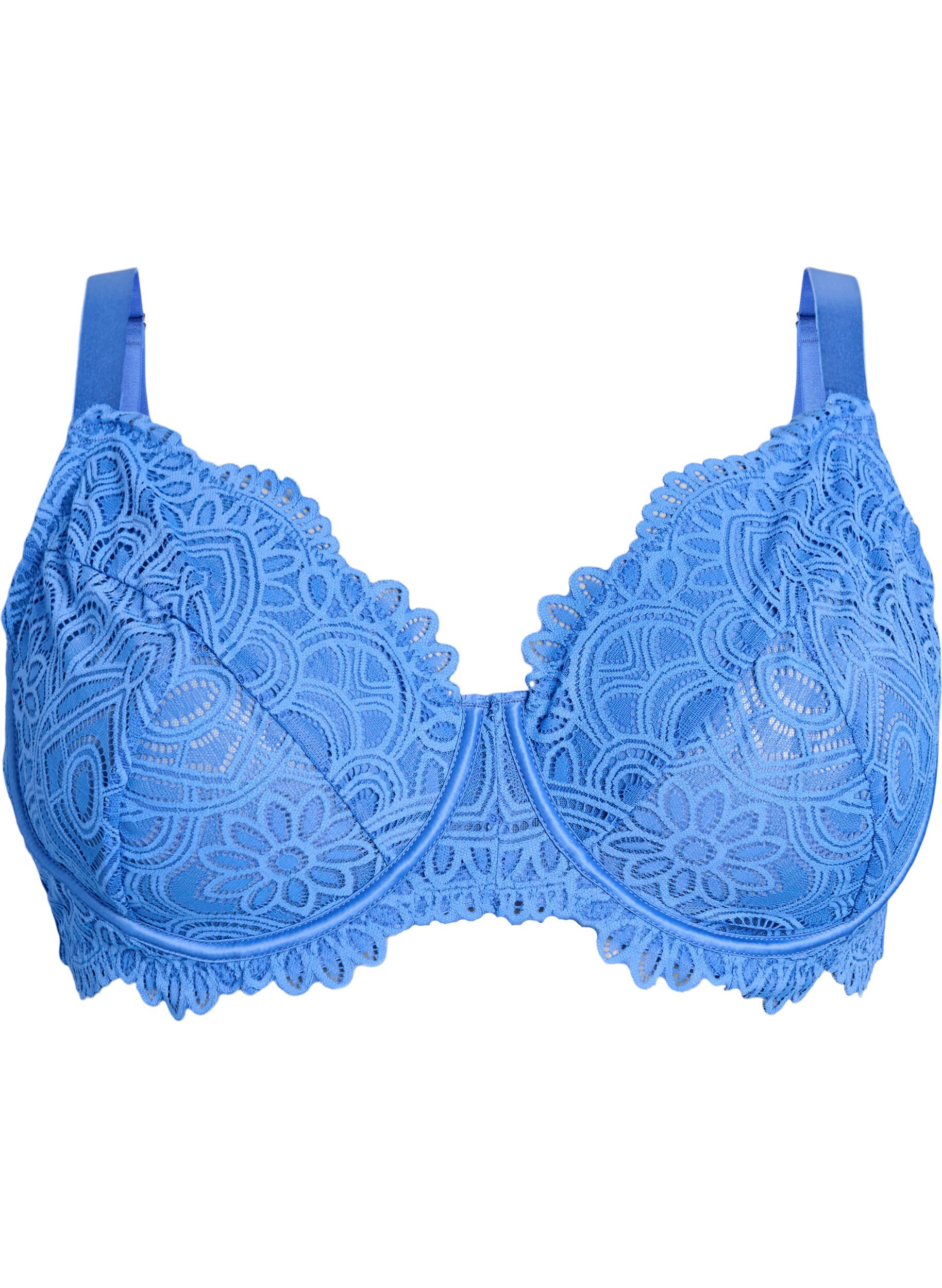 Soutien-gorge corbeille en dentelle avec armatures