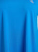 Losvallend trainings-T-shirt met V-hals, Blauw, Packshot image number 2