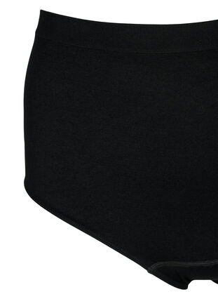 Lot de deux culottes à taille régulière, Black, Packshot image number 2
