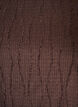 Jersey blouse met een golvende textuur, Bruin, Packshot image number 2
