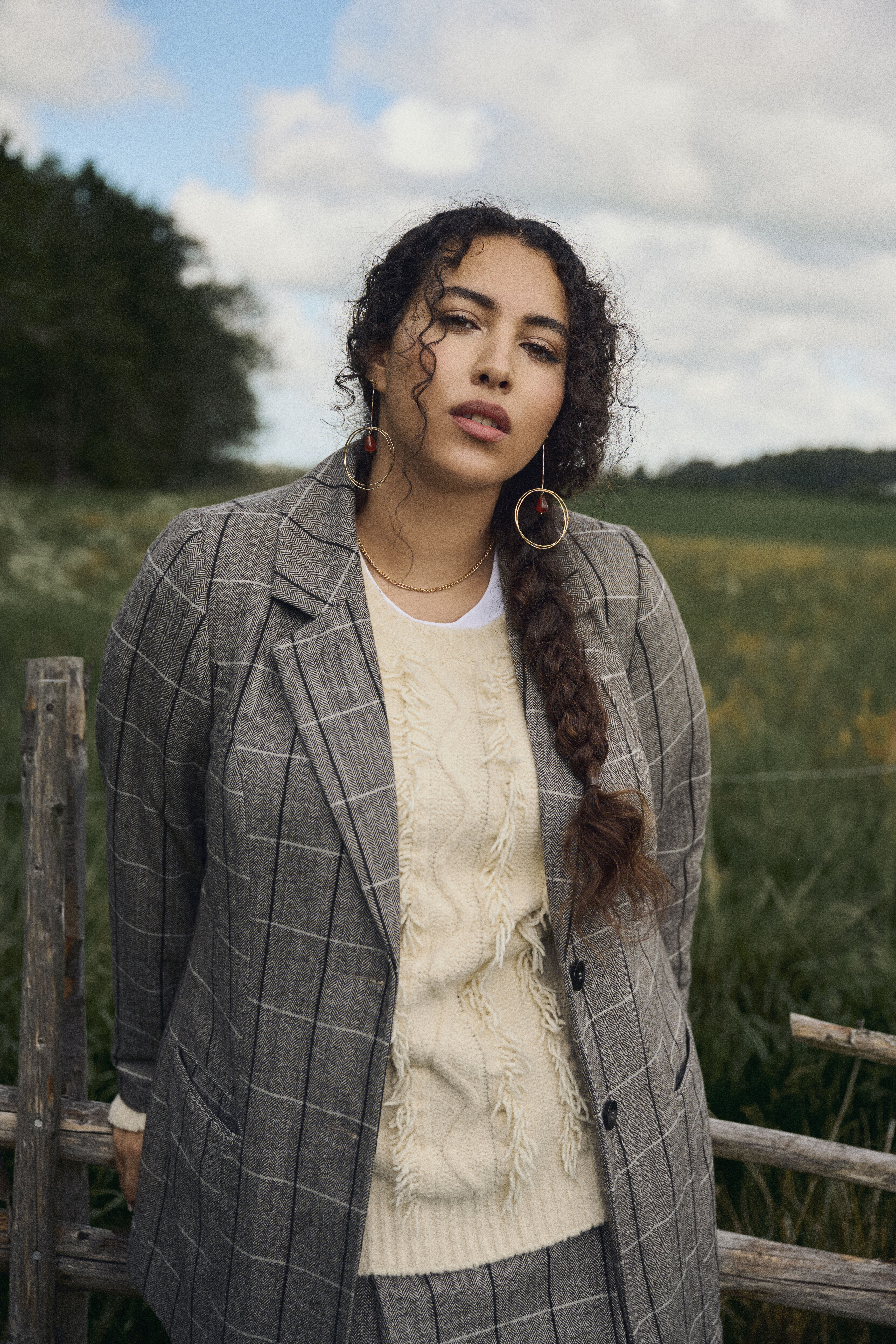 ZizziSet met grijze ruitjes, , Model