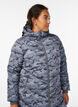 Doudoune longue camouflage, Gris anthracite, Model image number 3