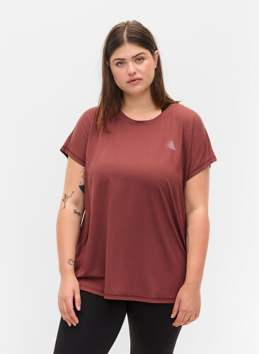 T-shirt basique, Sable, Model image number 0