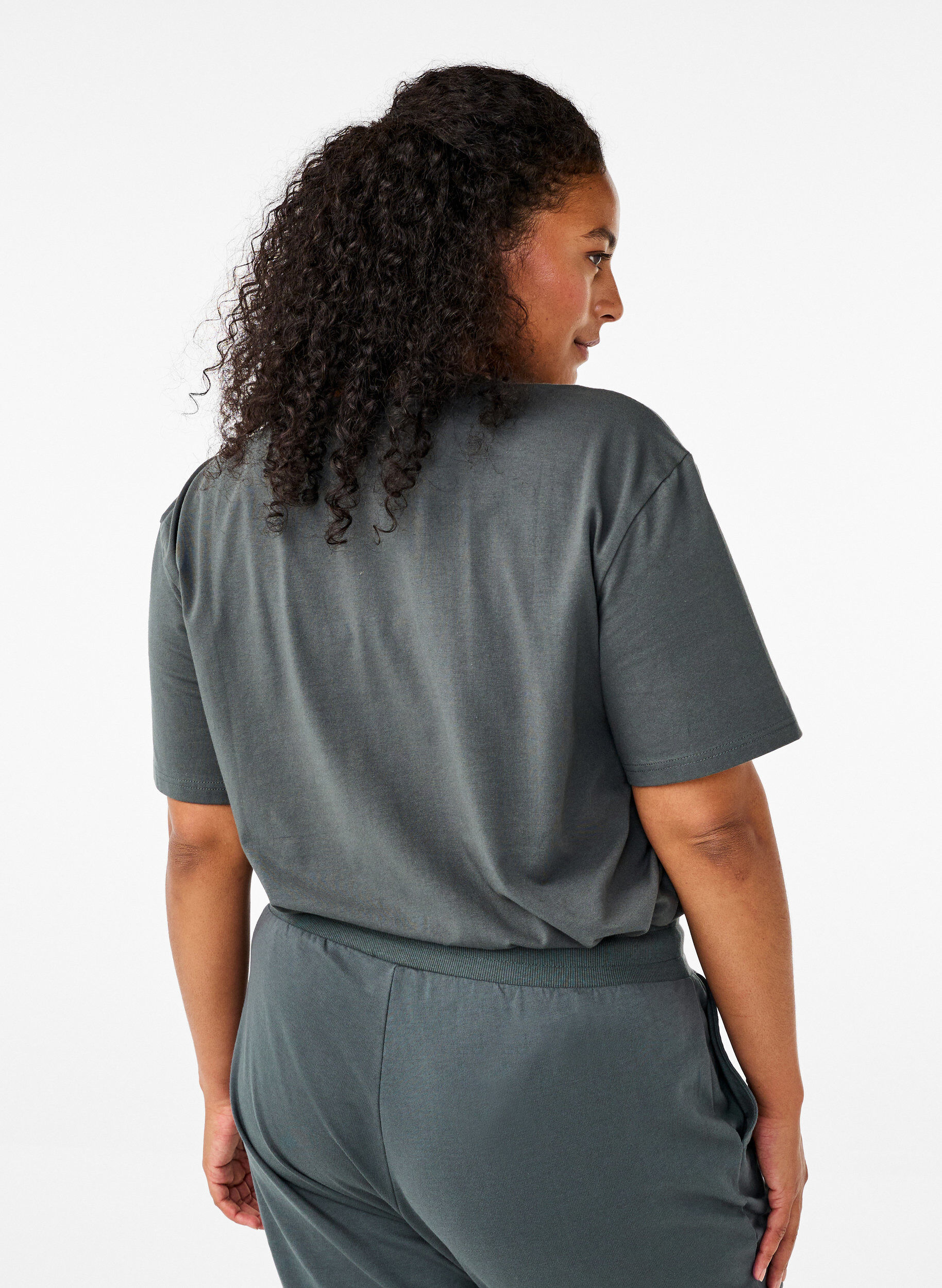 ZizziT-shirt sportif en coton biologique, , Model image number 2