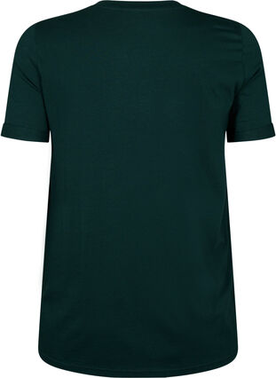 T-shirt en coton à encolure en V, Scarab, Packshot image number 1