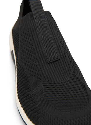 Slip-on sneaker met wijde pasvorm, Black, Packshot image number 3