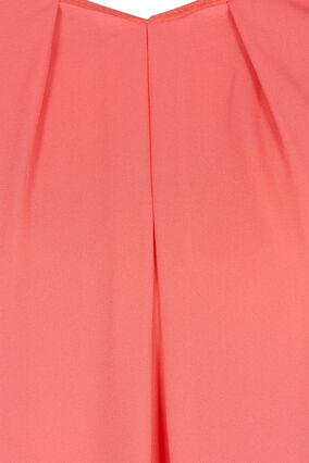 Blouse with bow, Deep Sea Coral, Packshot image number 2
