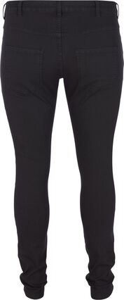super slim fit Amy jeans met hoge taille, Black, Packshot image number 1