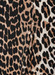 Robe &agrave; col en V en viscose, Marron, Packshot image number 2