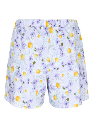 Short pyjama ample avec imprimé, Lavender Blue AOP, Packshot image number 1