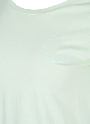 Katoenen t-shirt met print, Spray Day Dreamer, Packshot image number 2