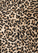 Mouwloze A-lijn katoenen blouseshirt, Bruin, Packshot image number 2