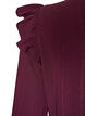 Kort jurkje met ruches en glitter, Rood, Packshot image number 3