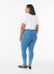 Jean Amy taille haute coupe super slim, Bleu, Model image number 1
