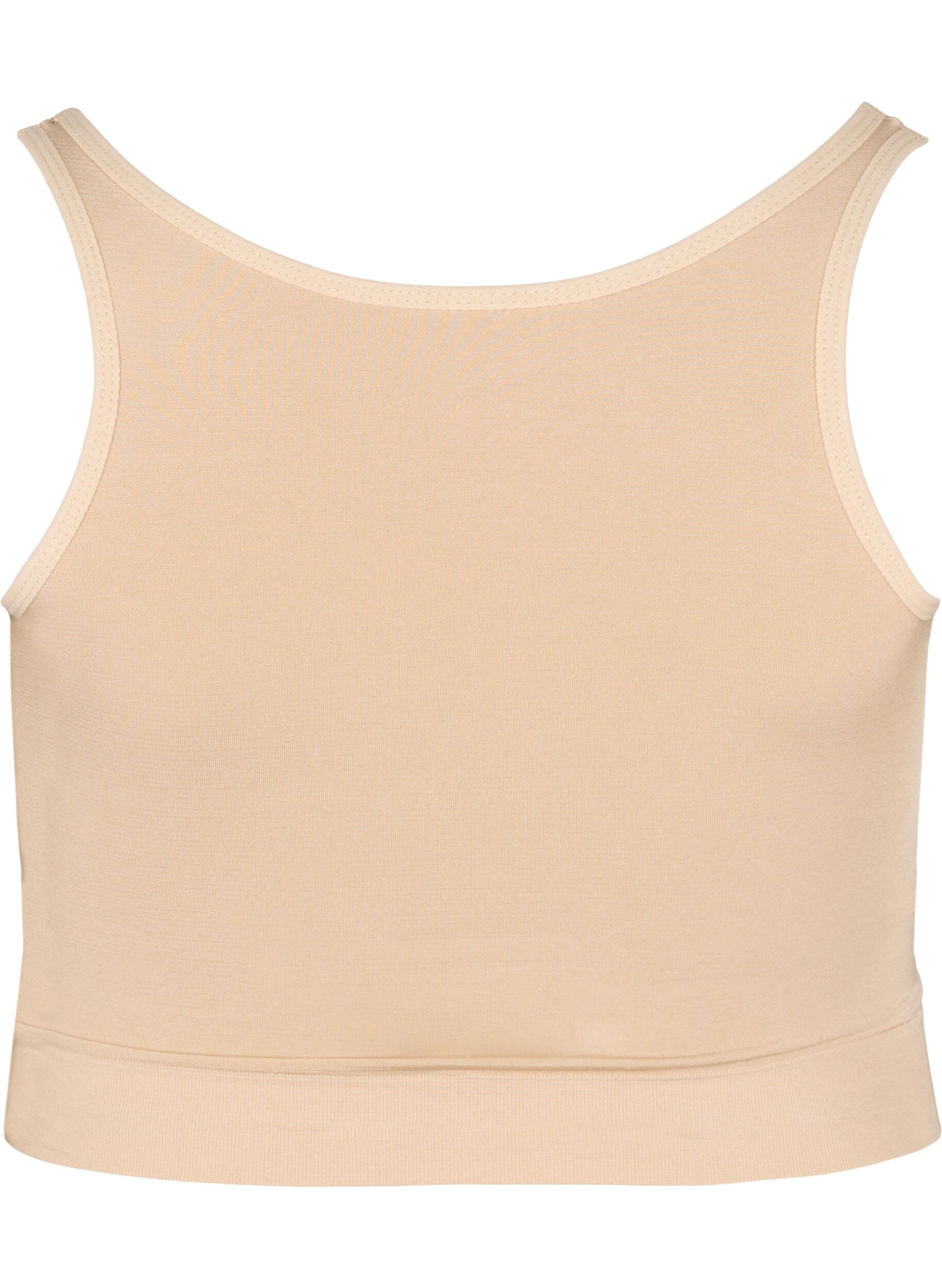 ZizziLicht voorgevormde bh met stringdetails, Nude, Packshot image number 1