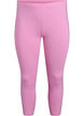 Basic 3/4-legging in viscose, Roze, Packshot image number 0