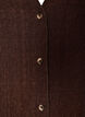 Top sans manches &agrave; texture ondul&eacute;e et fermeture boutonn&eacute;e, Marron, Packshot image number 2