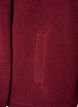 Veste teddy avec finitions en broderie anglaise et col montant, Bordeaux, Packshot image number 3