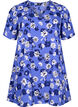 FLASH - Tuniek met v-hals en print, Amparo Blue Flower, Packshot image number 0