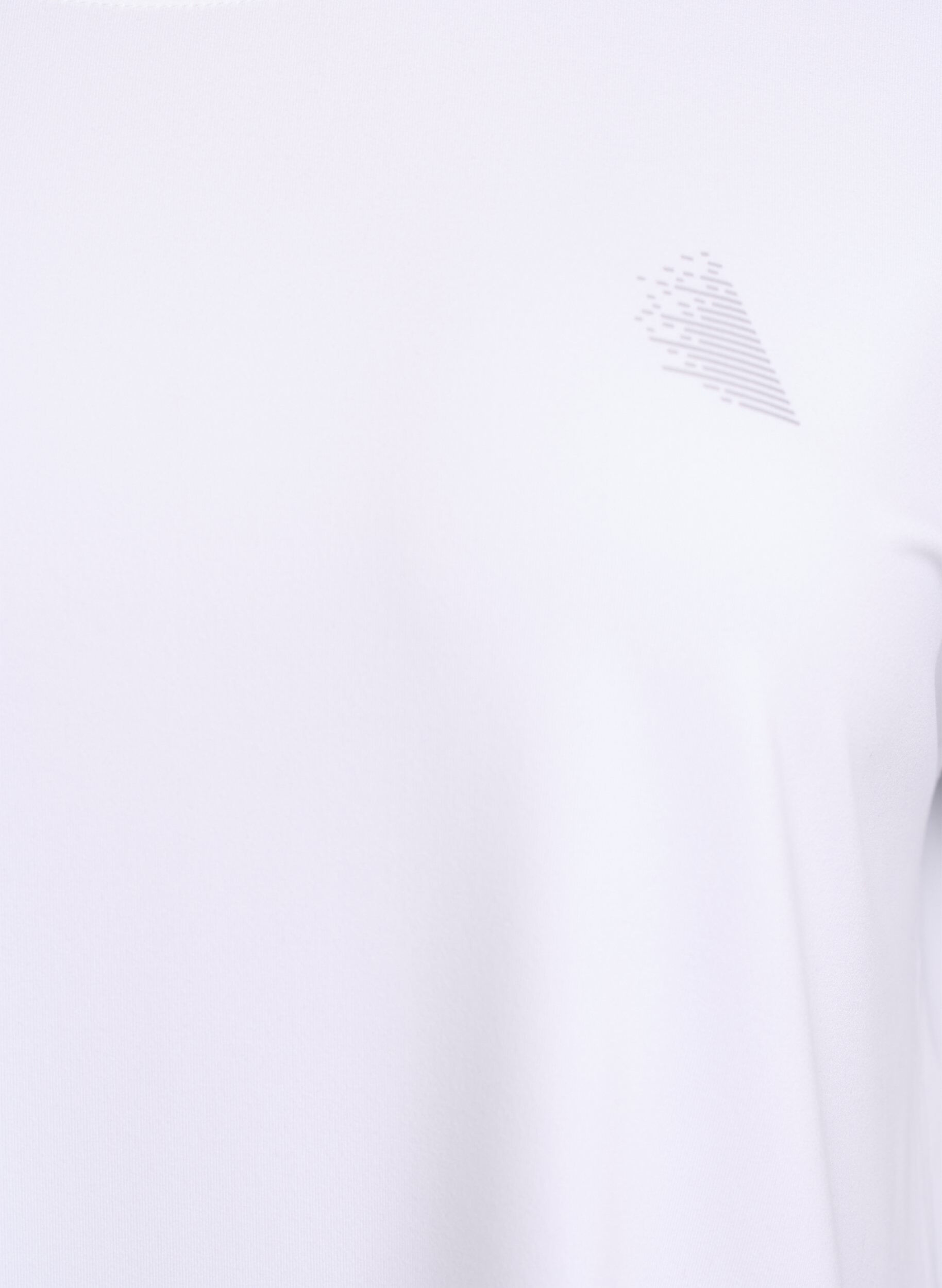 ZizziEffen gekleurd trainingsshirt, Wit, Packshot image number 2