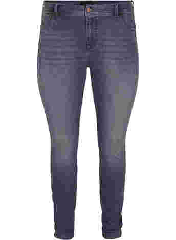 Extra slanke Nille jeans met hoge taille