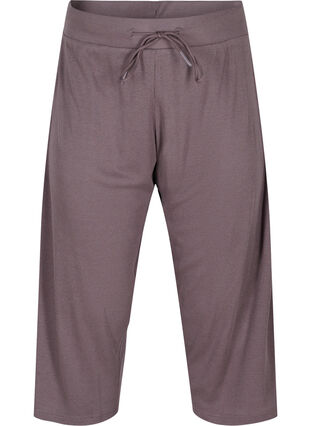 Pantalon-culotte ample en qualité côtelée, Sparrow, Packshot image number 0
