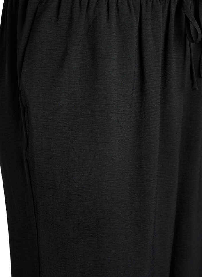 Ballonbroek met hoge taille, Zwart, Packshot image number 2