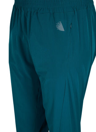 Pantalon d'entraînement ample avec poches, Deep Teal, Packshot image number 2