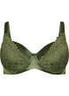 Soutien-gorge &agrave; armatures rembourr&eacute; avec dentelle, Vert Kaki, Packshot image number 0