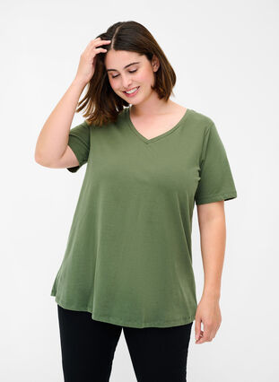 T-shirt basique, Thyme, Model image number 0