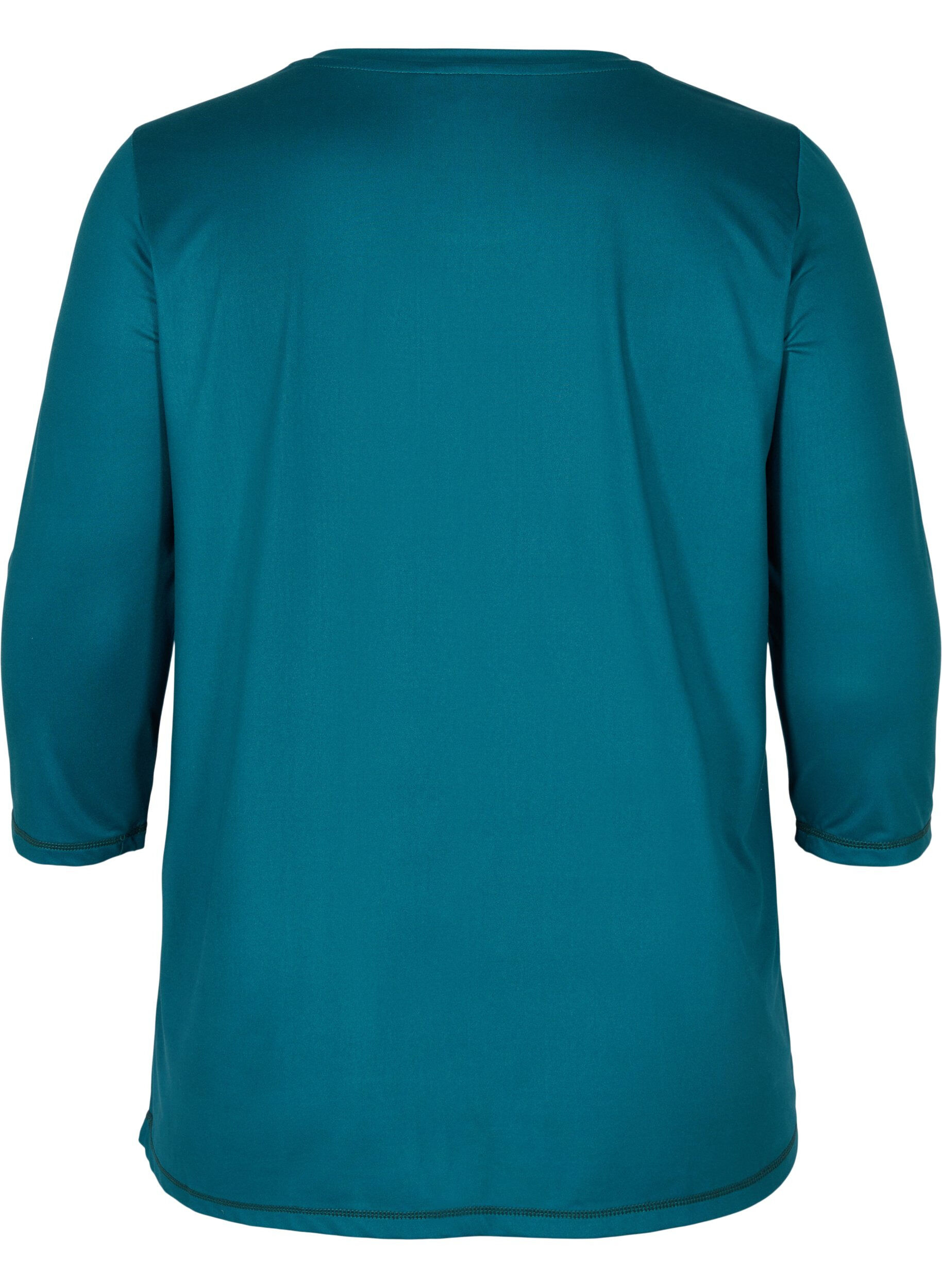 ZizziBlouse d'entra&icirc;nement &agrave; manches 3/4, Vert, Packshot image number 1