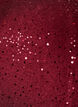 Robe courte en sequins &agrave; la coupe trap&egrave;ze, Bordeaux, Packshot image number 2