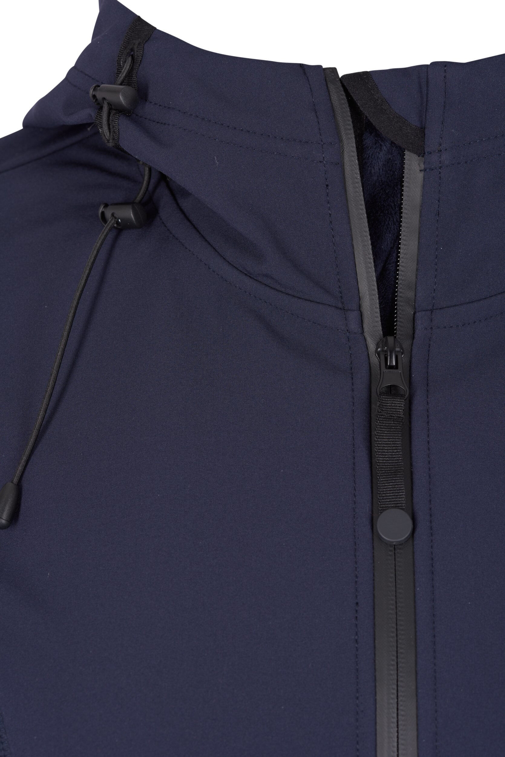 ZizziKorte softshell jas met capuchon, Night Sky, Packshot image number 2