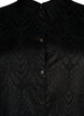 Chemise longue avec motif textur&eacute;, Black, Packshot image number 2