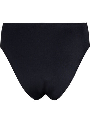 Bikinibroekje met normale taille, Black, Packshot image number 1