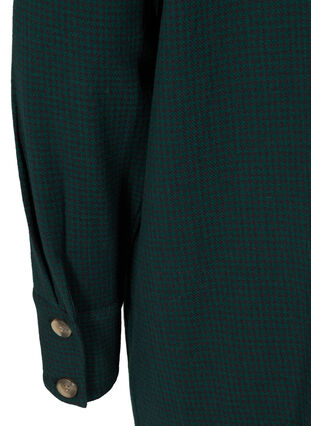 Veste chemise longue à carreaux en coton, Ponderosa Pine, Packshot image number 3