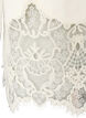 Gebreide blouse met raglanmouwen en een brede kanten rand, Beige, Packshot image number 4