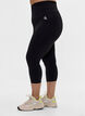 CORE, SUPER TENSION TIGHTS - 3/4 sportlegging met zakje, Black, Model image number 0