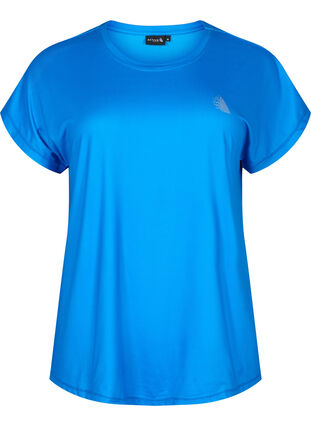 Trainings T-shirt met korte mouwen, Brilliant Blue, Packshot image number 0