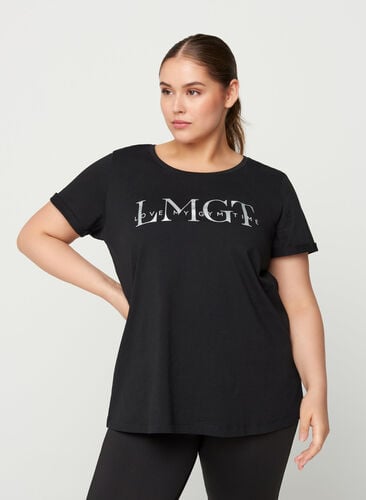 T-shirt de sport, Black LMGT, Model image number 0
