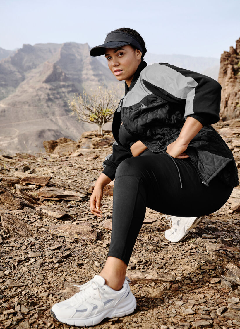 Veste de sport réfléchissante avec taille réglable, Black w. Reflex, Image image number 0